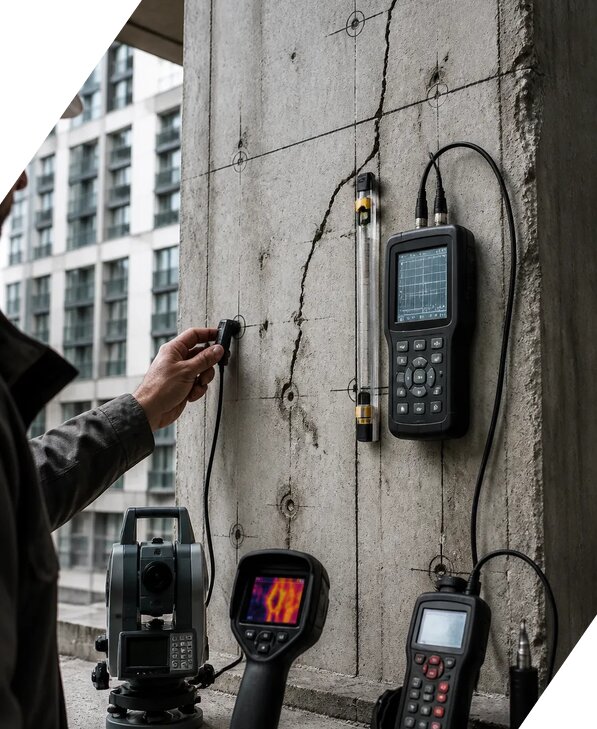 Инструментальное обследование зданий в Петергофе от 15692 р. | ЭкспертизаРоссия